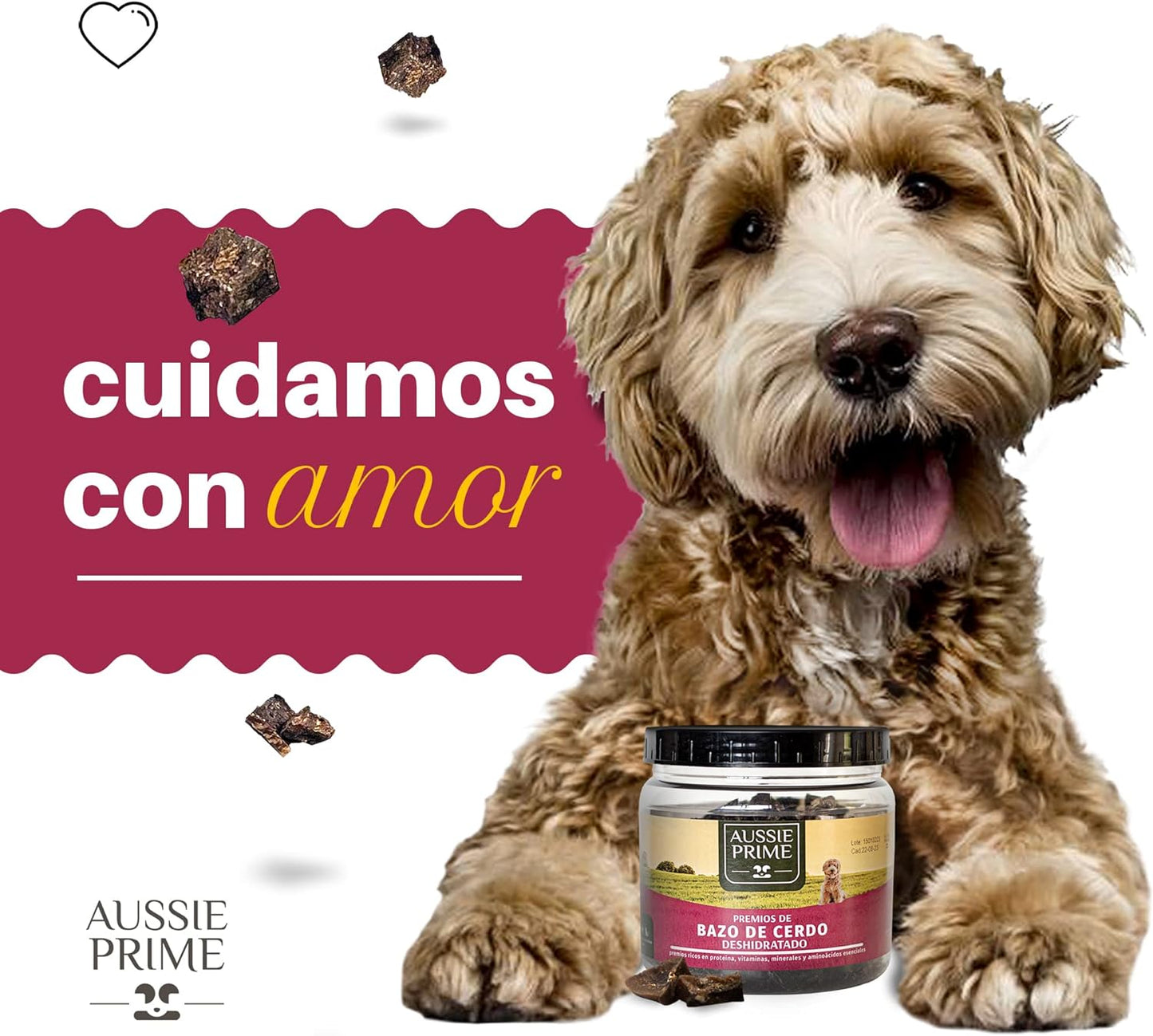 Premios para Perro – Bazo de Cerdo Deshidratado – 250gr