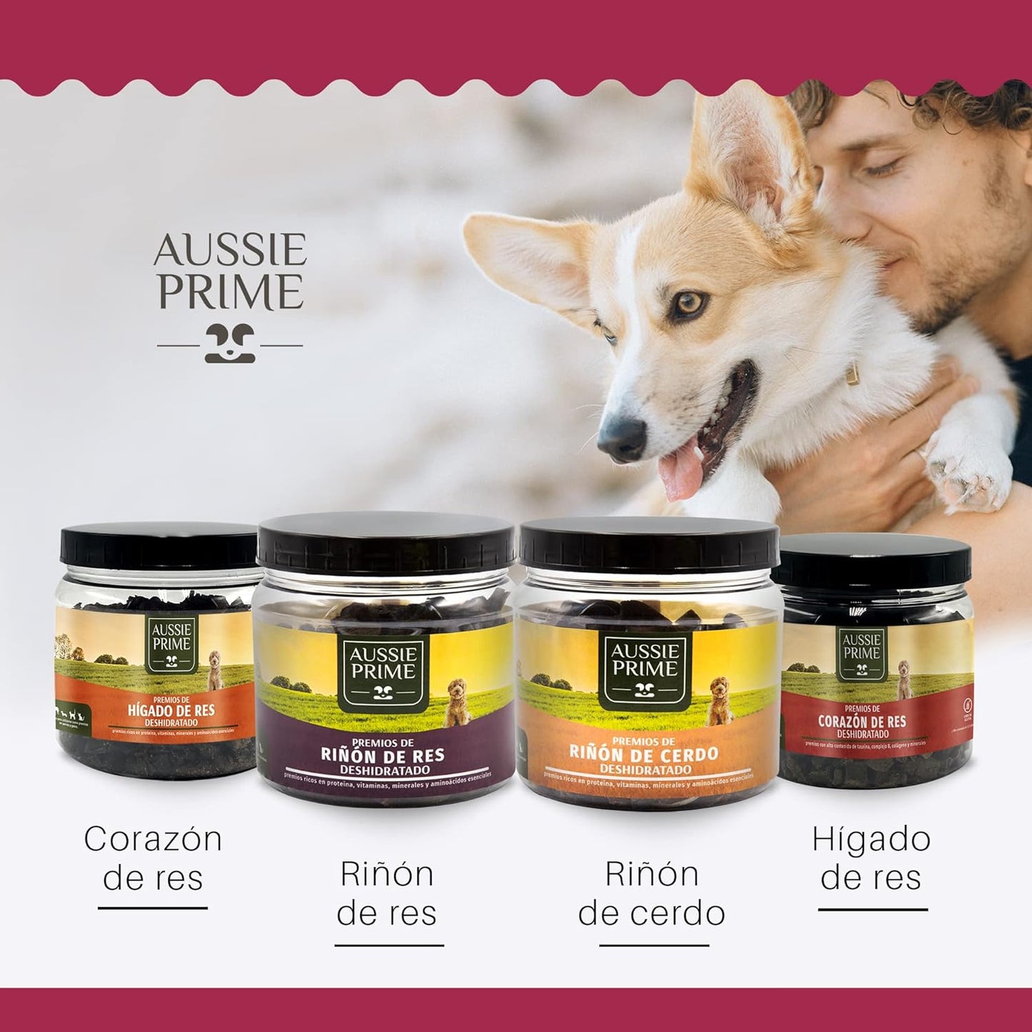Premios para Perro – Bazo de Cerdo Deshidratado – 130gr