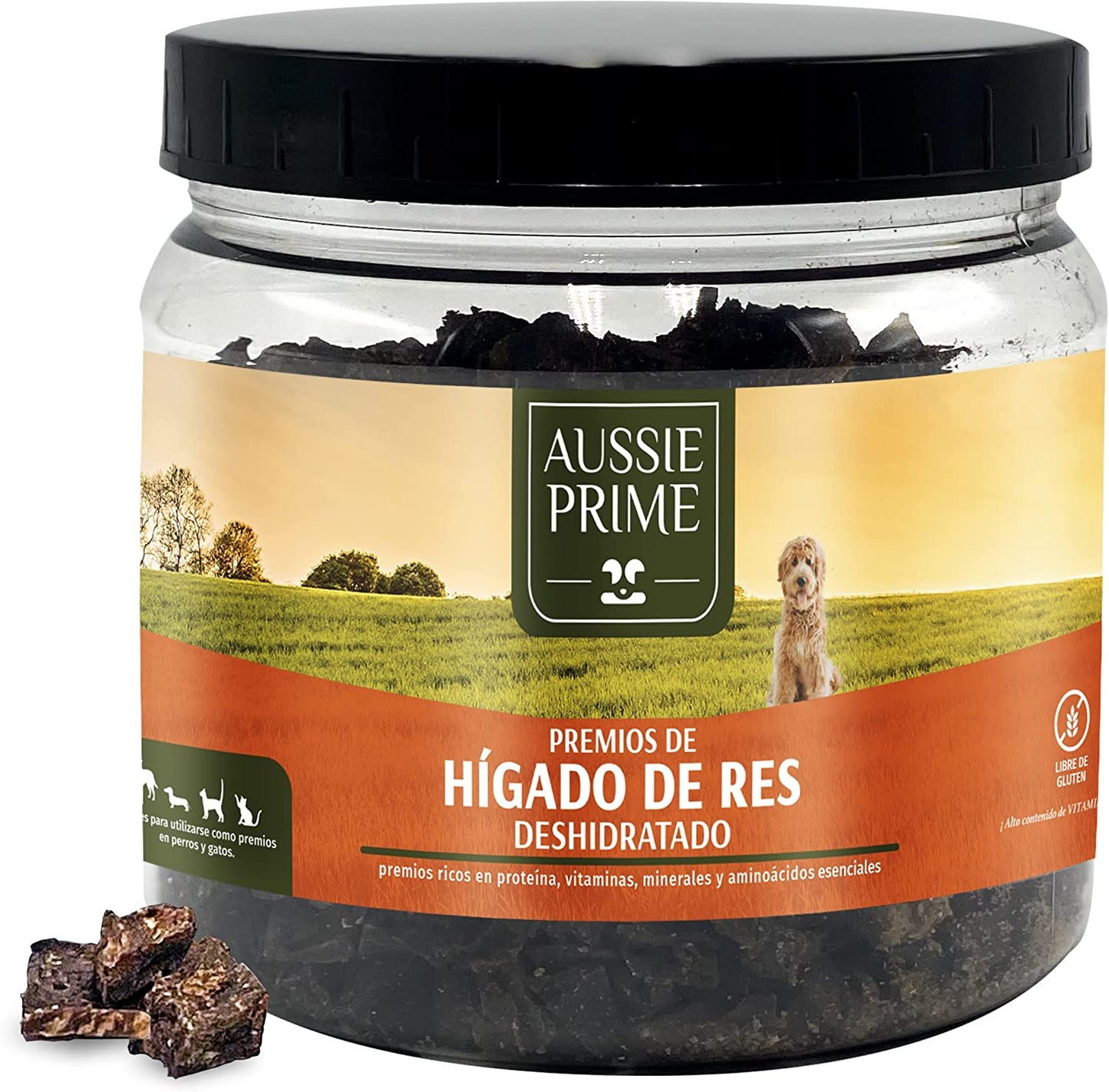 Premios para Perro – Hígado de Res Deshidratado – 250 gr