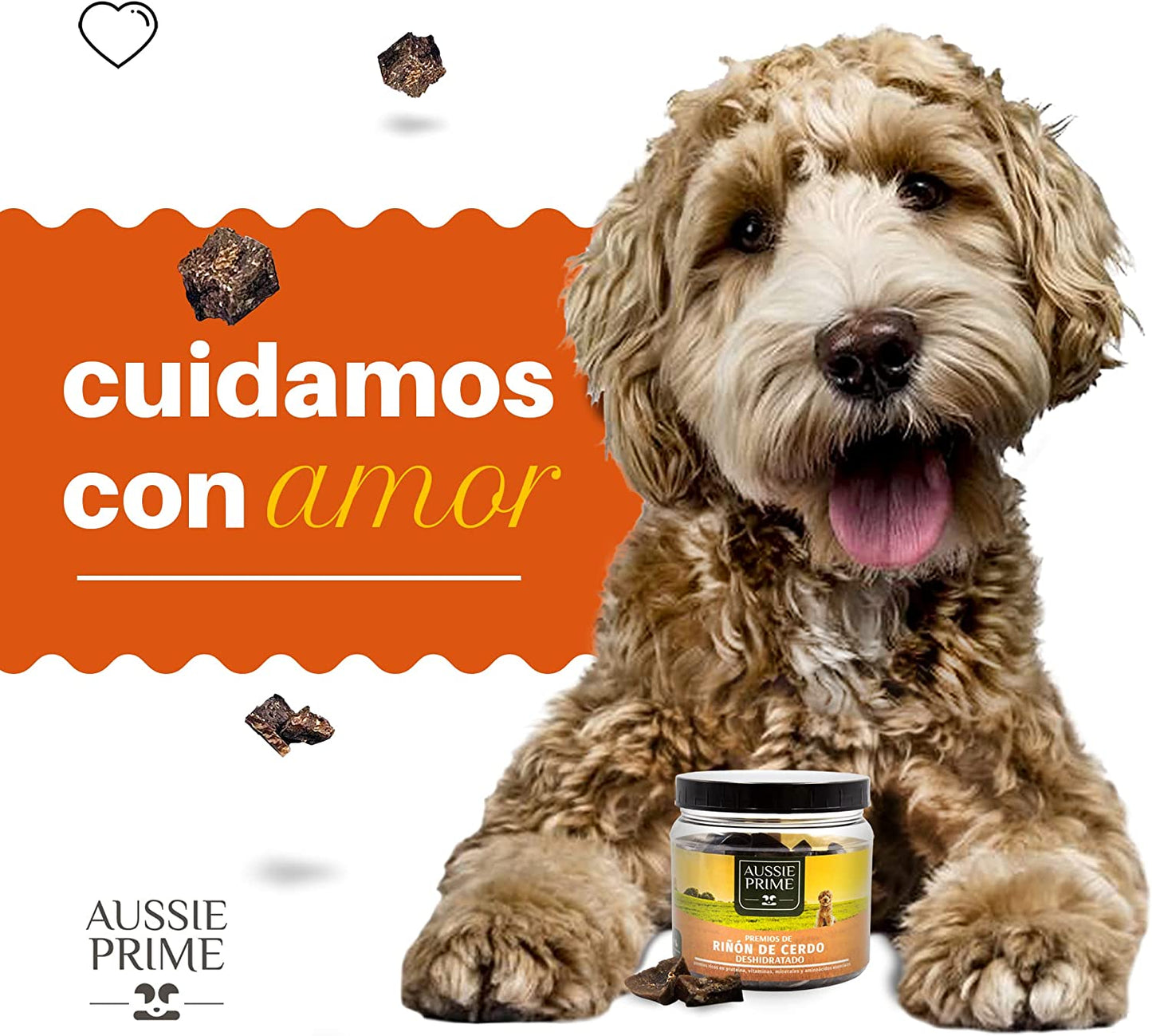 Premios para Perro – Riñon de Cerdo Deshidratado – 250 gr