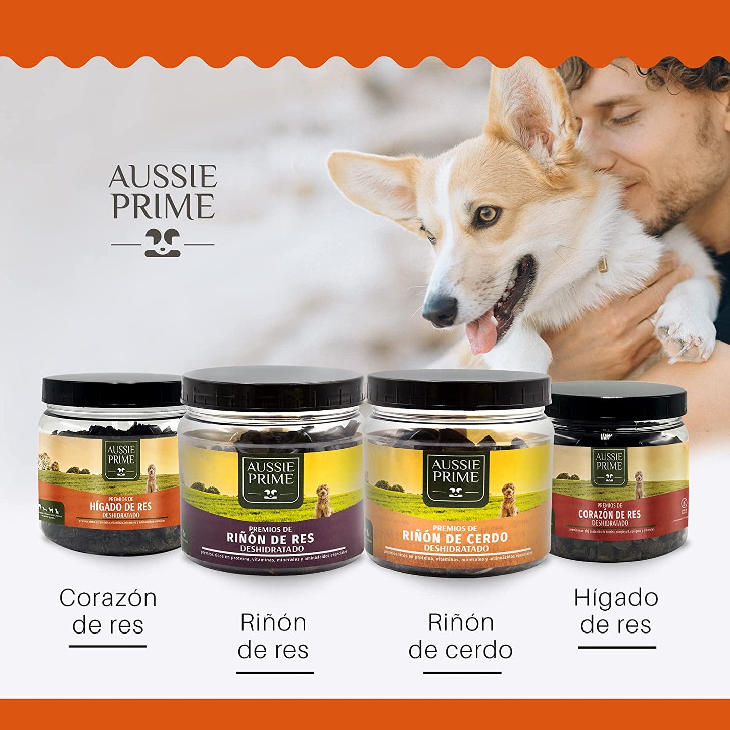 Premios para Perro – Riñon de Cerdo Deshidratado – 250 gr